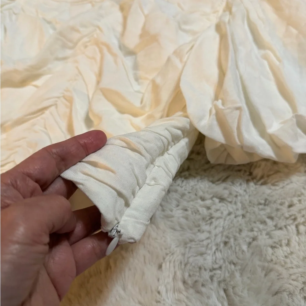 Anthropologie chic cream